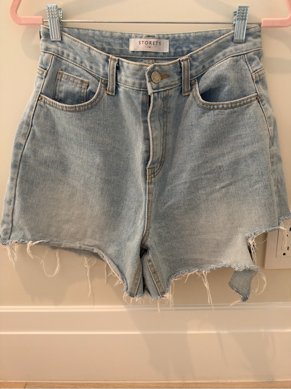 Storets Women's Denim Jean Shorts Size Medium